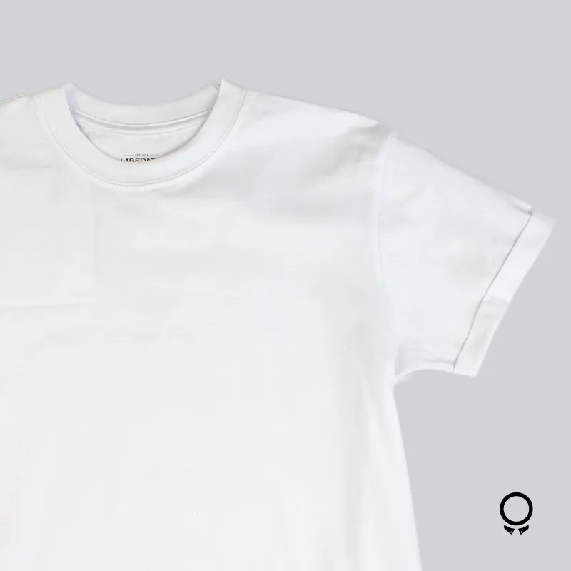 REMERA LIBERATO BASICS CURVA BLANCA