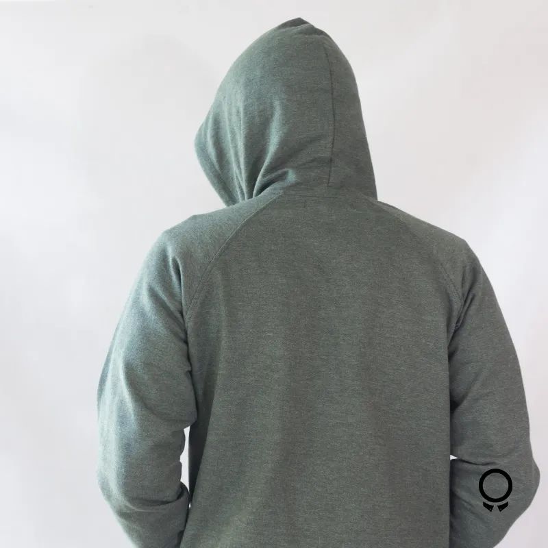 CAMPERA LIBERATO BASICS CON CIERRE VERDE MUSGO