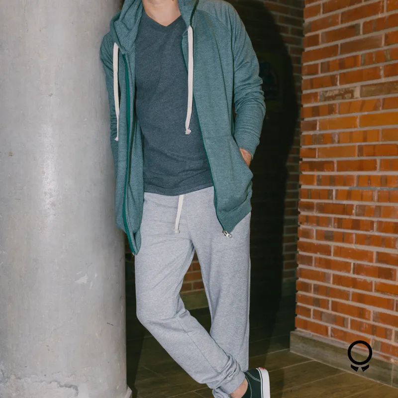 CAMPERA LIBERATO BASICS CON CIERRE VERDE MUSGO