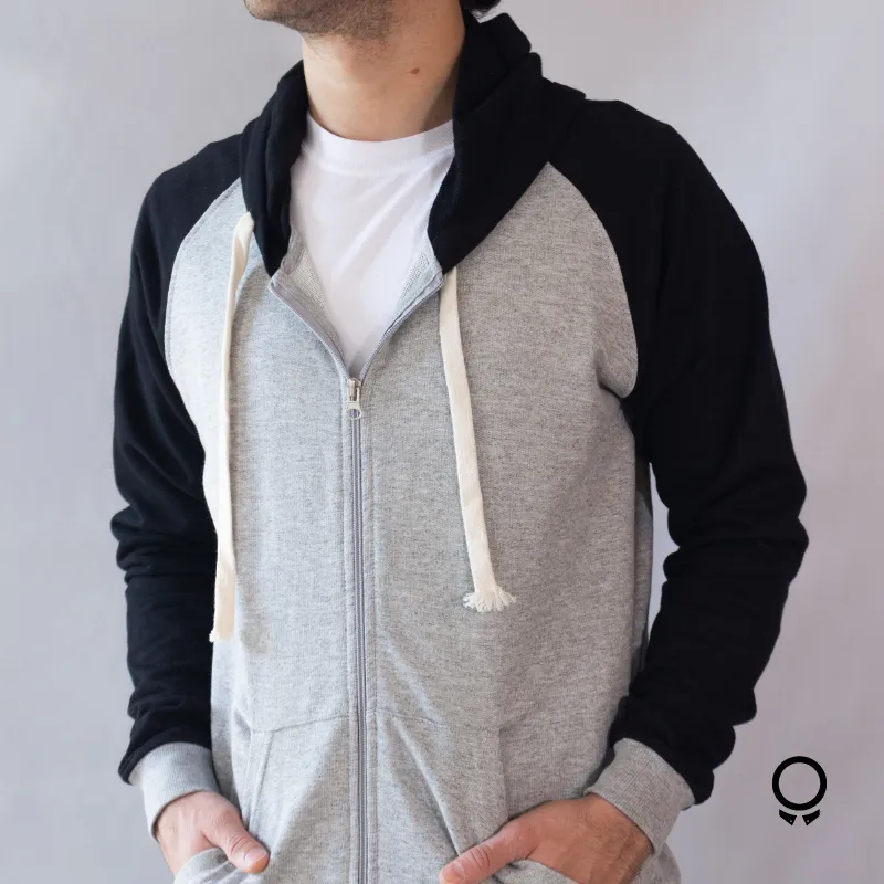 CAMPERA LIBERATO BASICS COMBINADA NEGRA