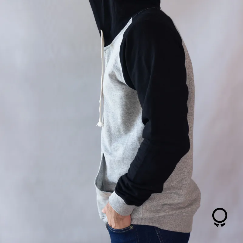 CAMPERA LIBERATO BASICS COMBINADA NEGRA