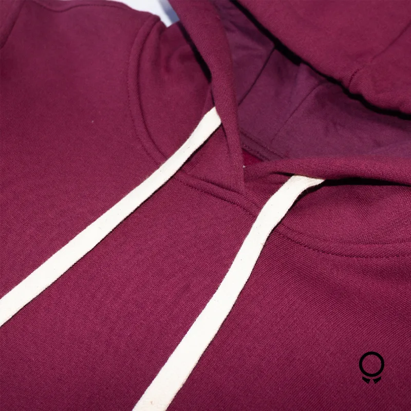 HOODIE LIBERATO BASICS BORDO
