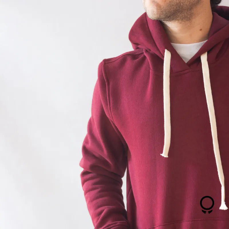 HOODIE LIBERATO BASICS BORDO