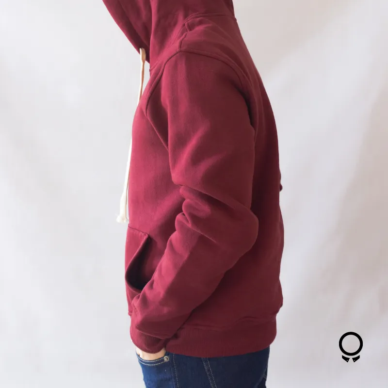 HOODIE LIBERATO BASICS BORDO