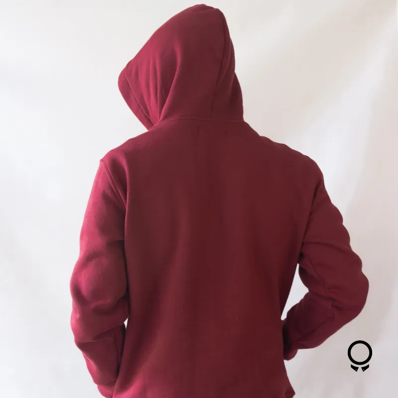 HOODIE LIBERATO BASICS BORDO