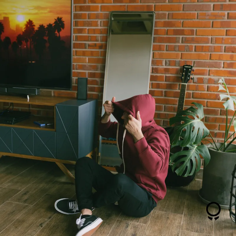 HOODIE LIBERATO BASICS BORDO