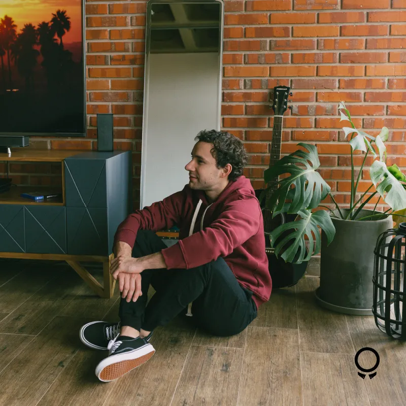 HOODIE LIBERATO BASICS BORDO