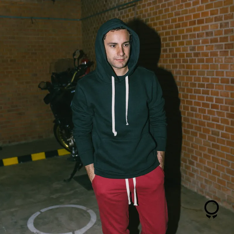 HOODIE LIBERATO BASICS NEGRO