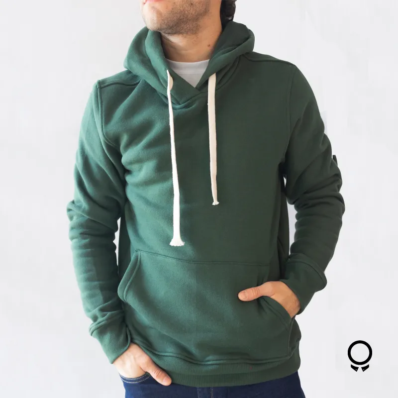 HOODIE LIBERATO BASICS VERDE MUSGO