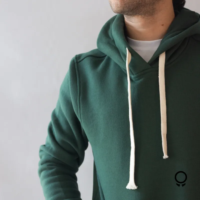 HOODIE LIBERATO BASICS VERDE MUSGO