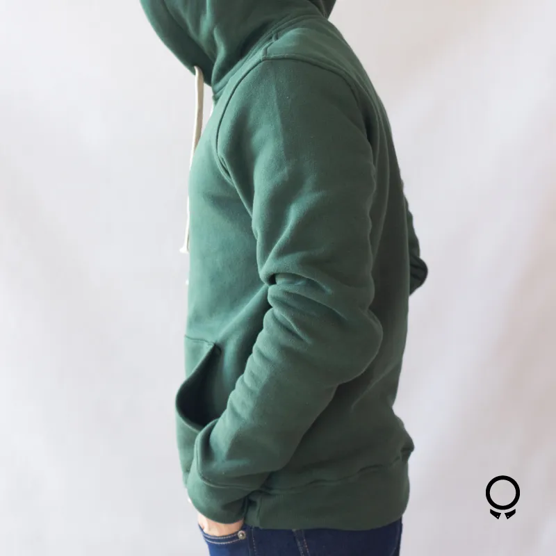 HOODIE LIBERATO BASICS VERDE MUSGO