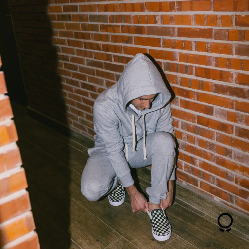 HOODIE LIBERATO BASICS GRIS