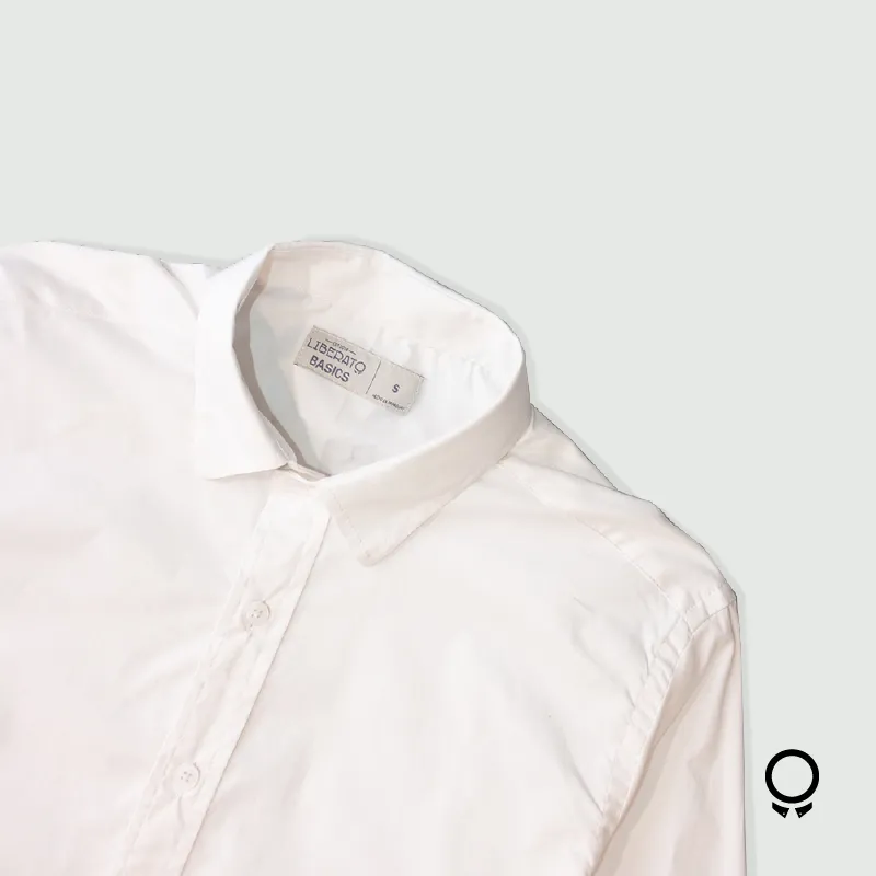 CAMISA LIBERATO BASICS MANGAS LARGAS BLANCO