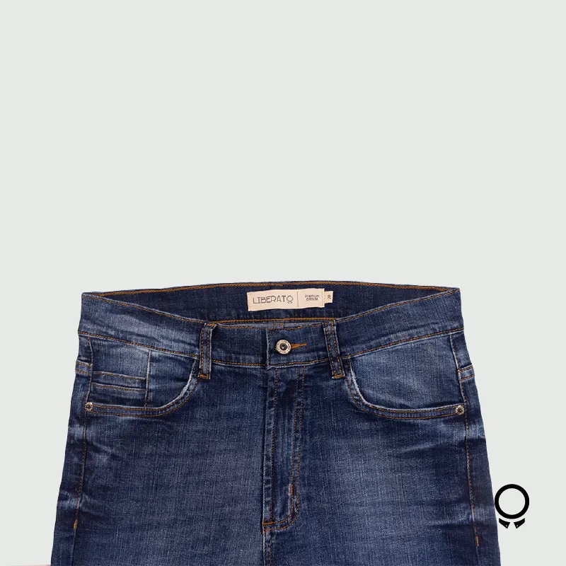 JEANS LIBERATO BASICS SIN  ROTURA CELESTE