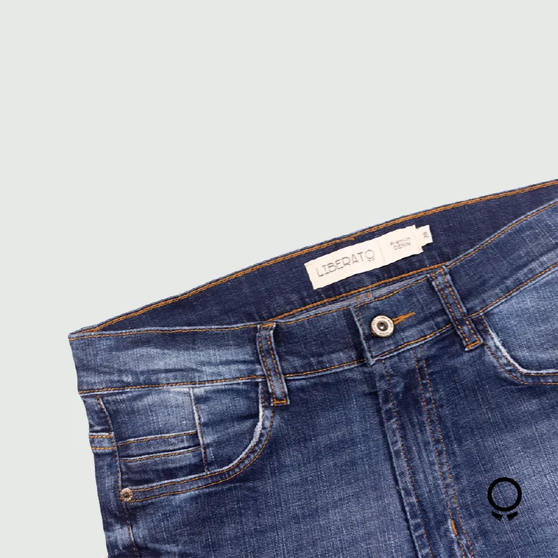 JEANS LIBERATO BASICS SIN  ROTURA CELESTE