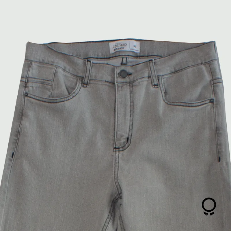 JEANS LIBERATO BASICS SIN ROTURA GRIS