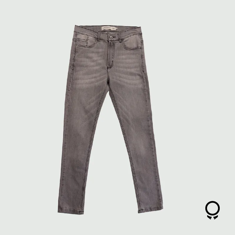 JEANS LIBERATO BASICS SIN ROTURA GRIS