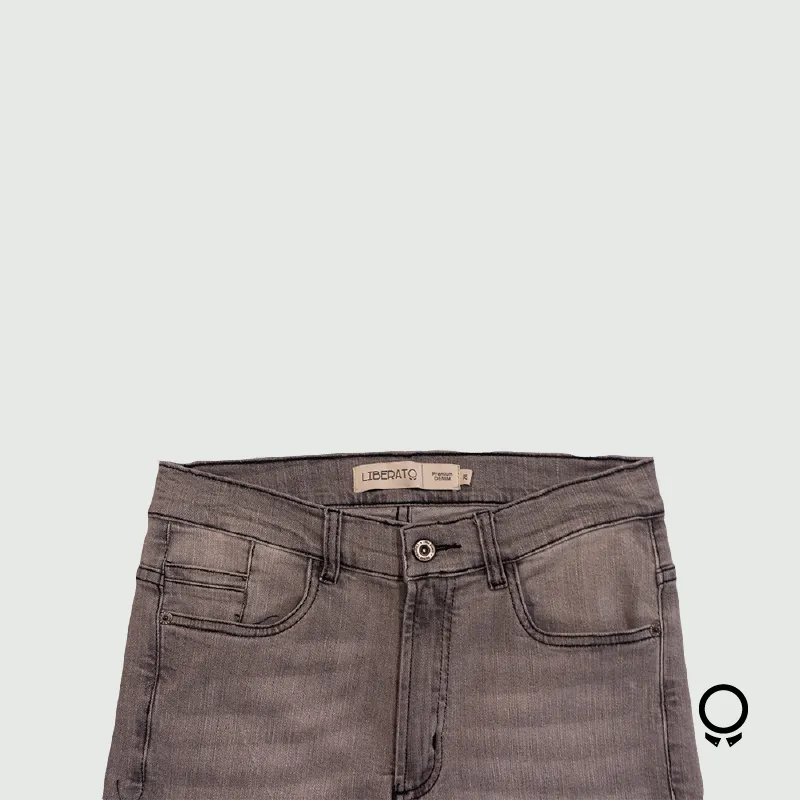 JEANS LIBERATO BASICS SIN ROTURA GRIS