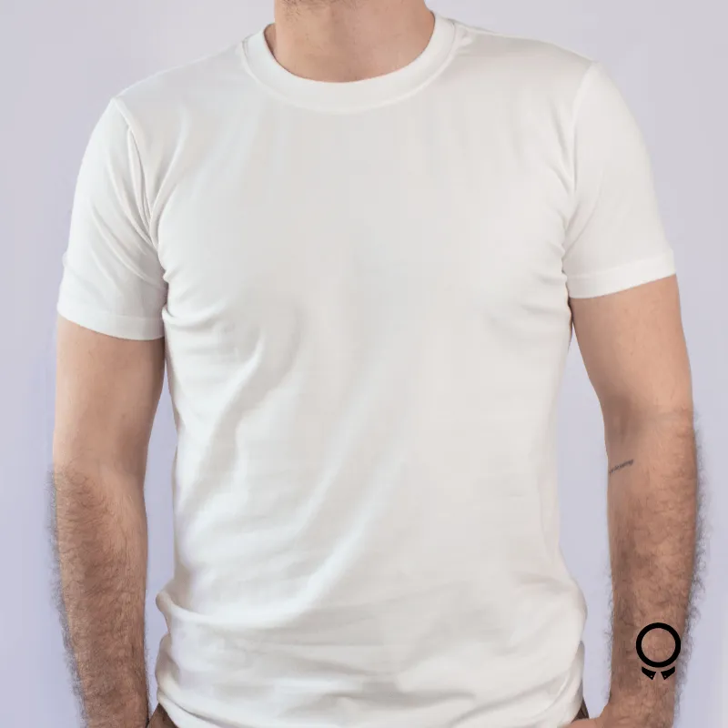 REMERA LIBERATO BASICS PREMIUM TEE REDONDO BLANCA