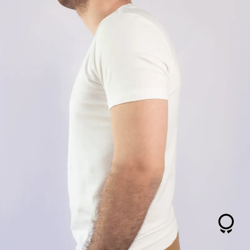 REMERA LIBERATO BASICS PREMIUM TEE REDONDO BLANCA