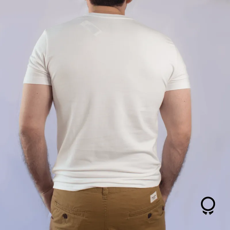 REMERA LIBERATO BASICS PREMIUM TEE REDONDO BLANCA