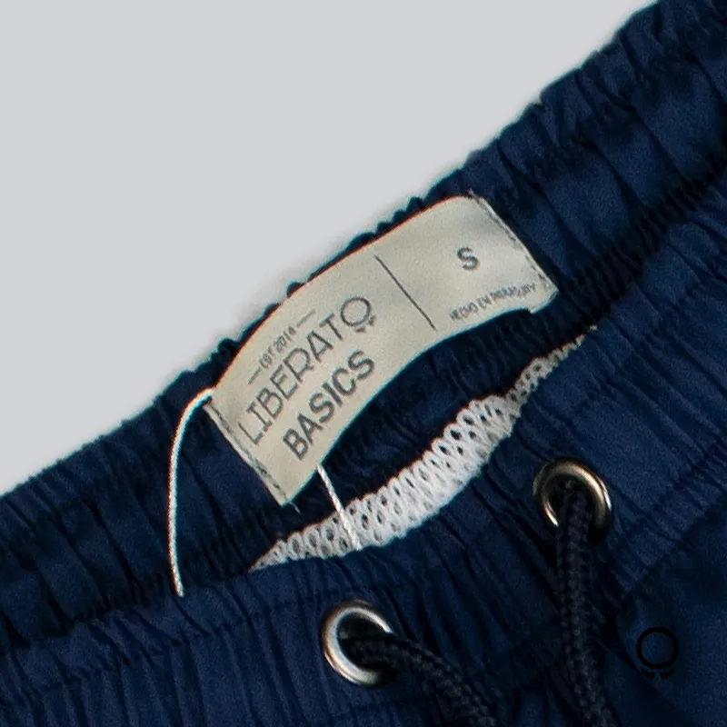 SHORT DE BAÑO LIBERATO BASICS AZUL MARINO