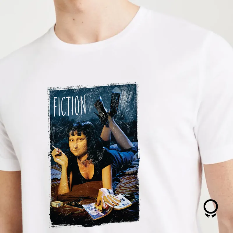 REMERA LIBERATO BASICS BLANCO FICTION
