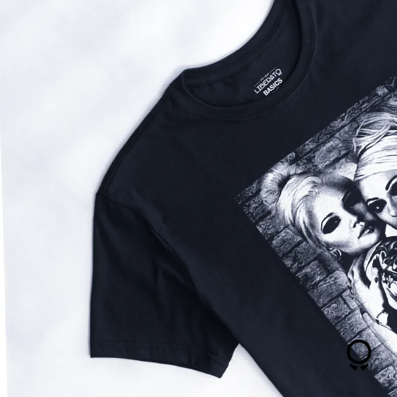 REMERA LIBERATO BASICS NEGRO BLONDE
