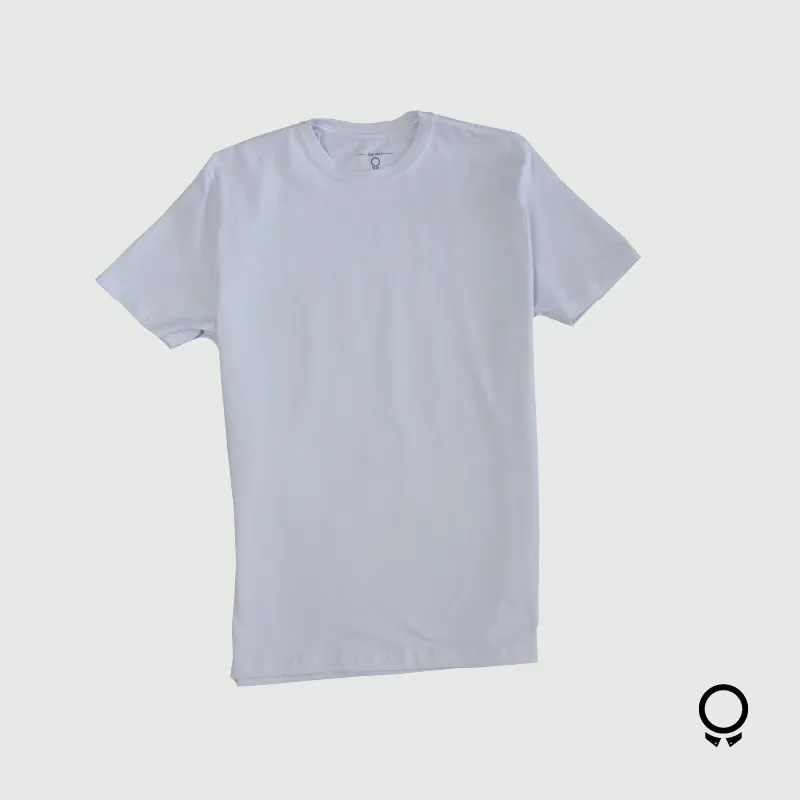REMERA LIBERATO BASICS REDONDO BLANCA
