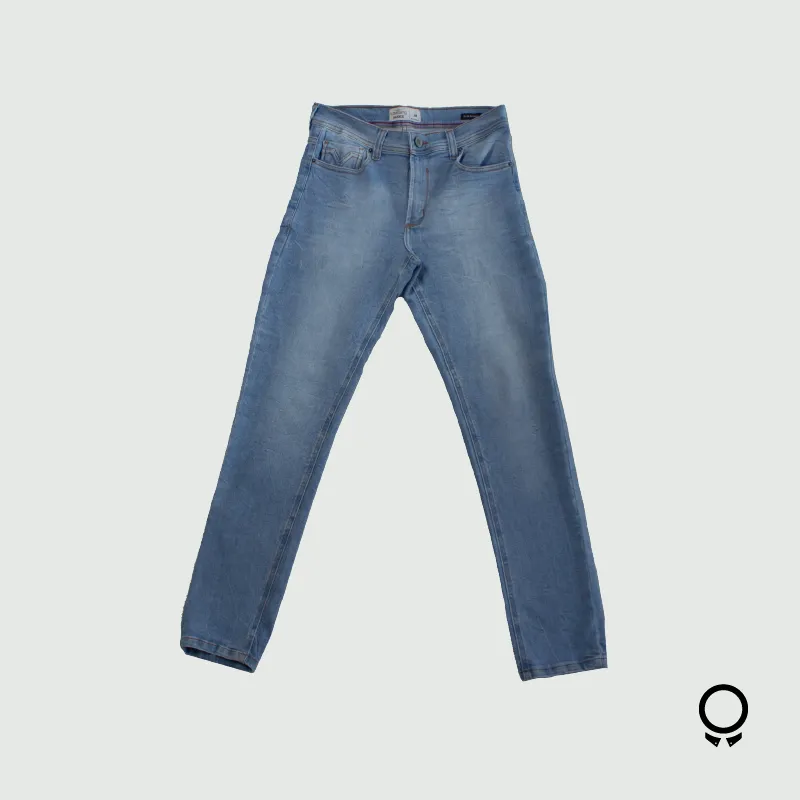 JEANS LIBERATO BASICS CELESTE