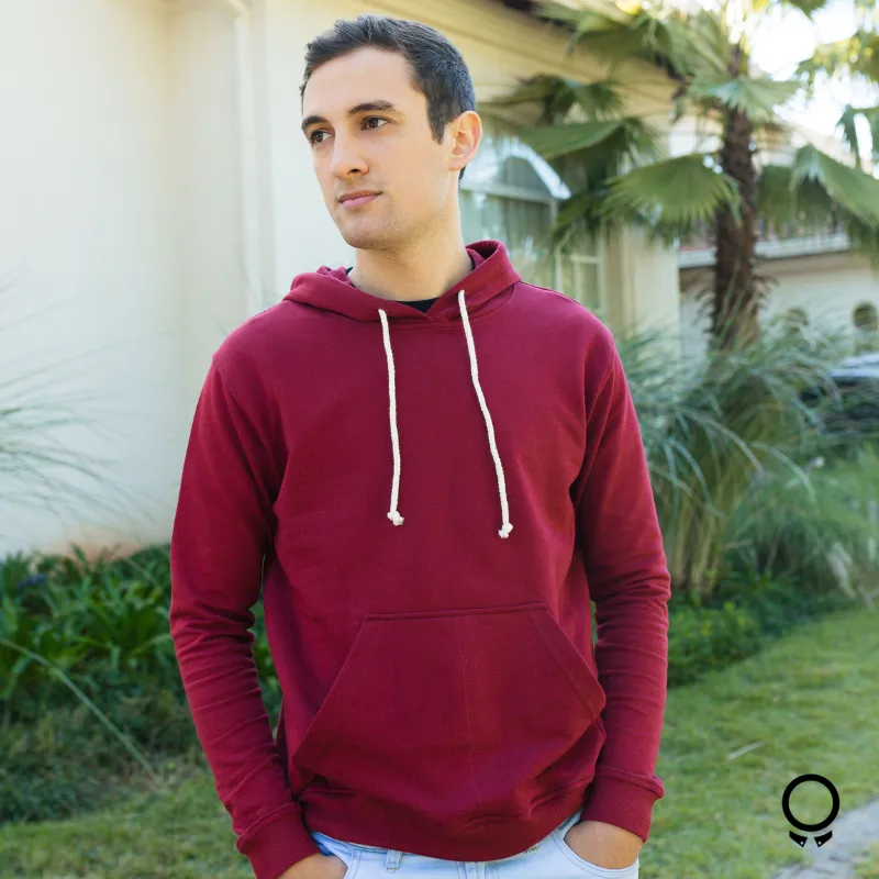 HOODIE LIBERATO BASICS BORDO
