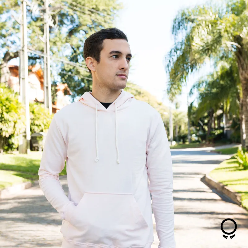HOODIE LIBERATO BASICS ROSA