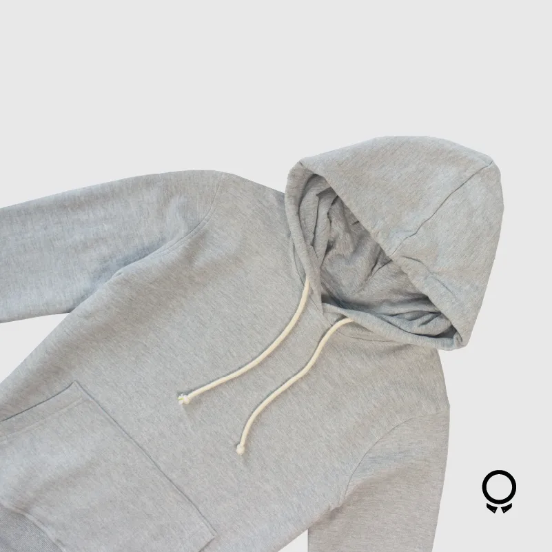 HOODIE LIBERATO BASICS MOLETON GRIS MELANGE