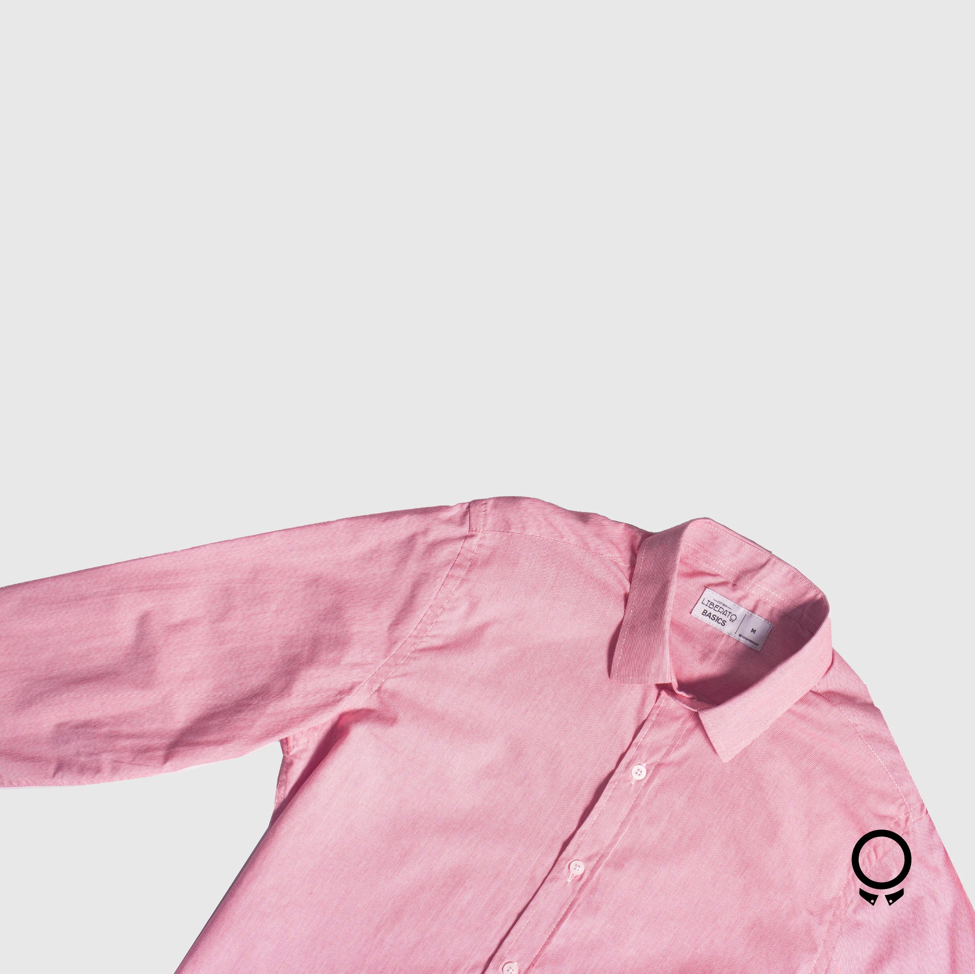 CAMISA LIBERATO BASICS MANGAS LARGAS ROJO RAYAS