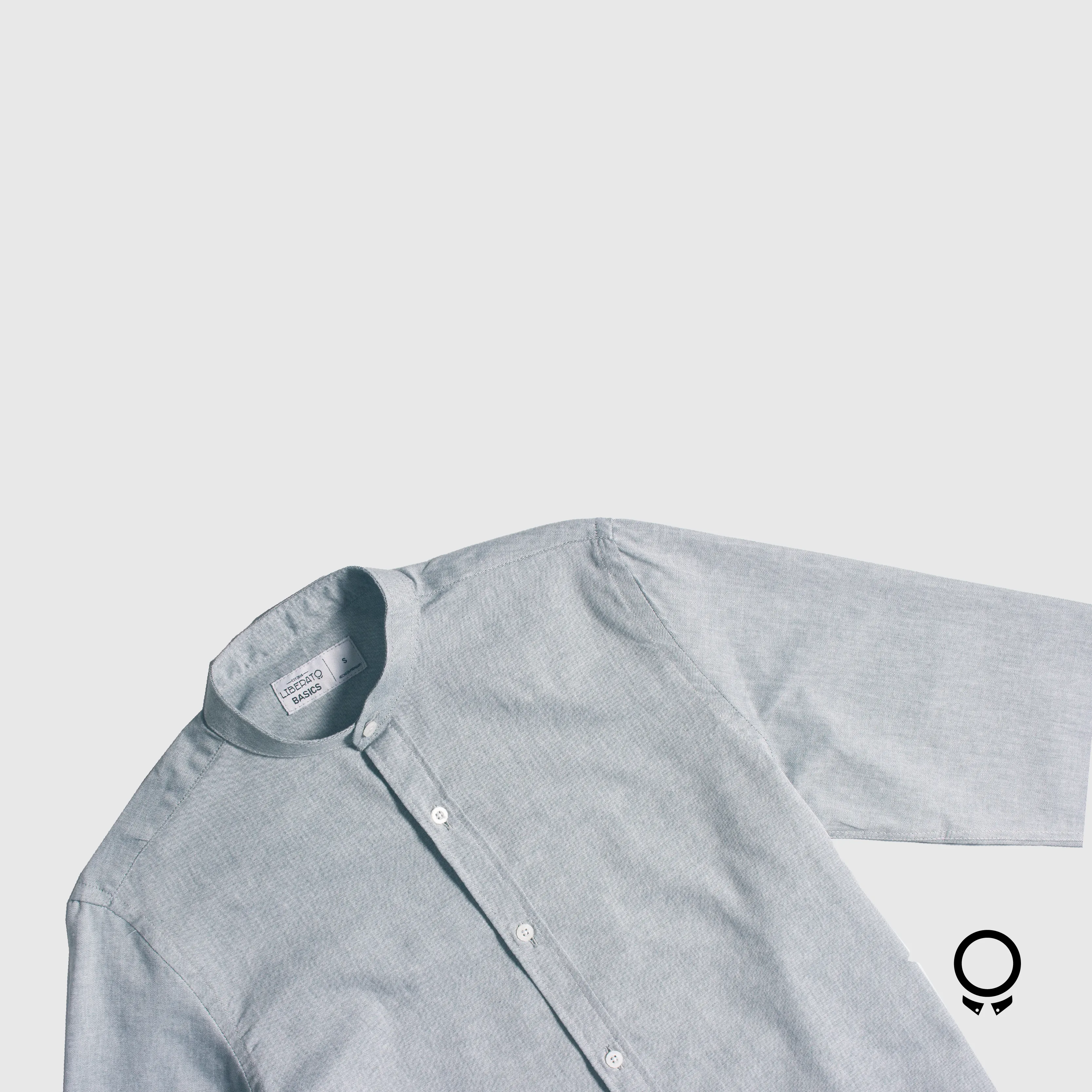 CAMISA LIBERATO BASICS MAO MANGAS LARGAS VERDE JASPEADO