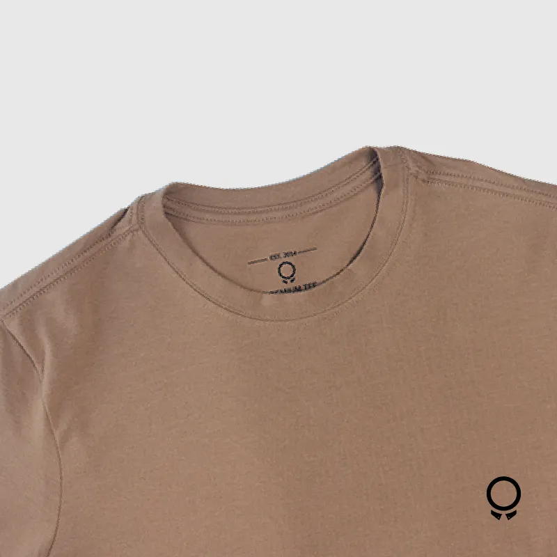 REMERA LIBERATO BASICS PREMIUM TEE BEIGE