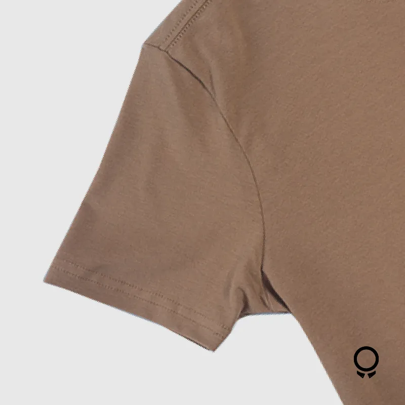 REMERA LIBERATO BASICS PREMIUM TEE BEIGE