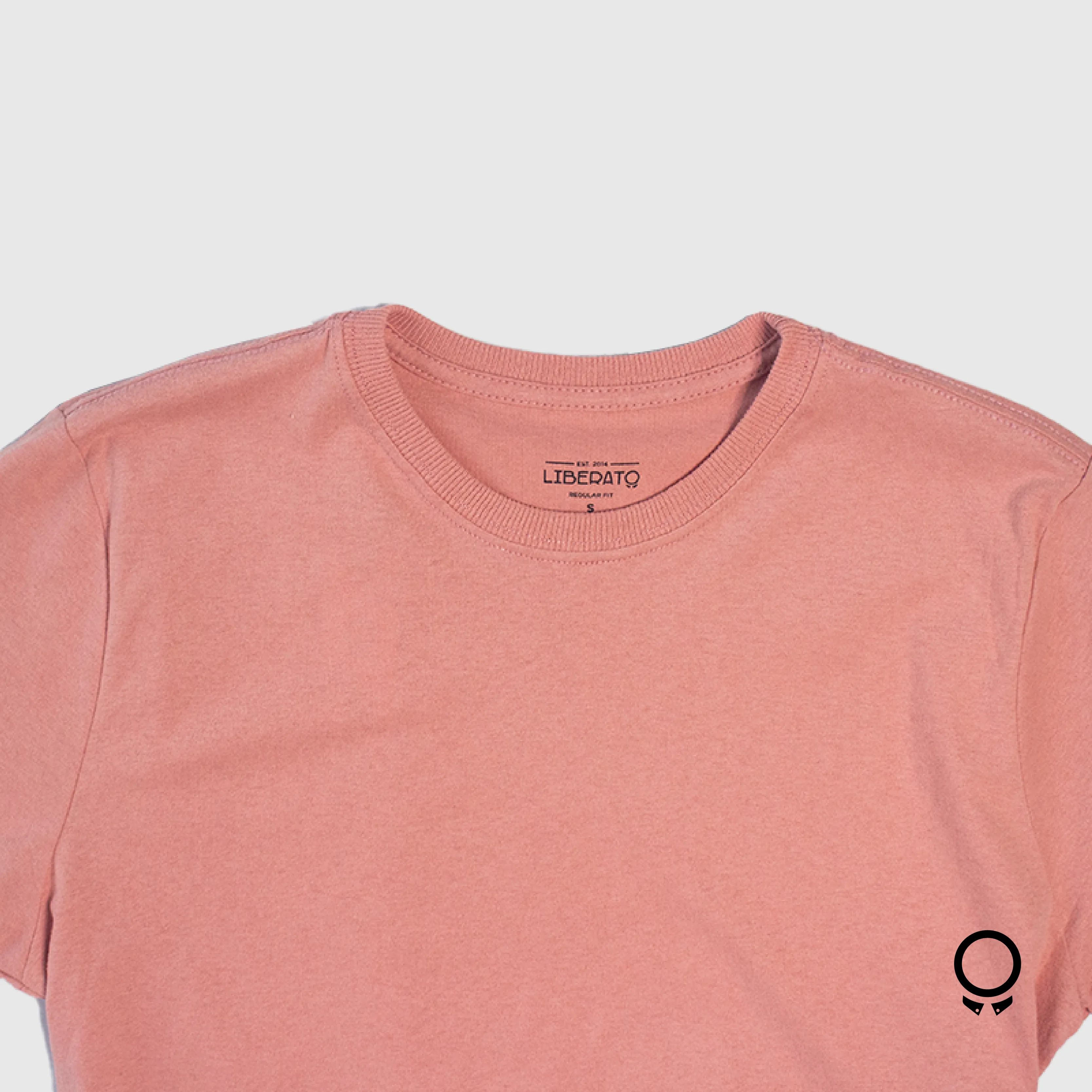 REMERA LIBERATO BASICS ROSADA REGULAR FIT