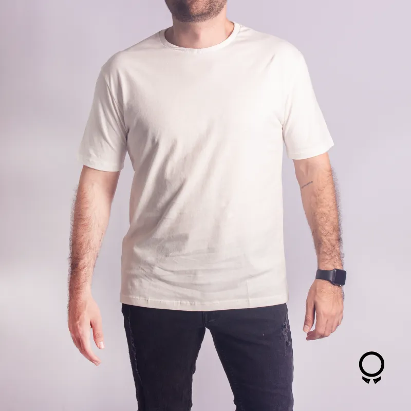 REMERA LIBERATO BASICS BLANCA OVERSIZE
