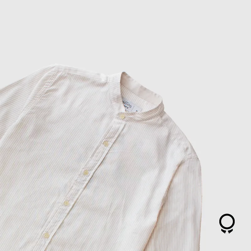 CAMISA LIBERATO BASICS MAO RAYAS BEIGE
