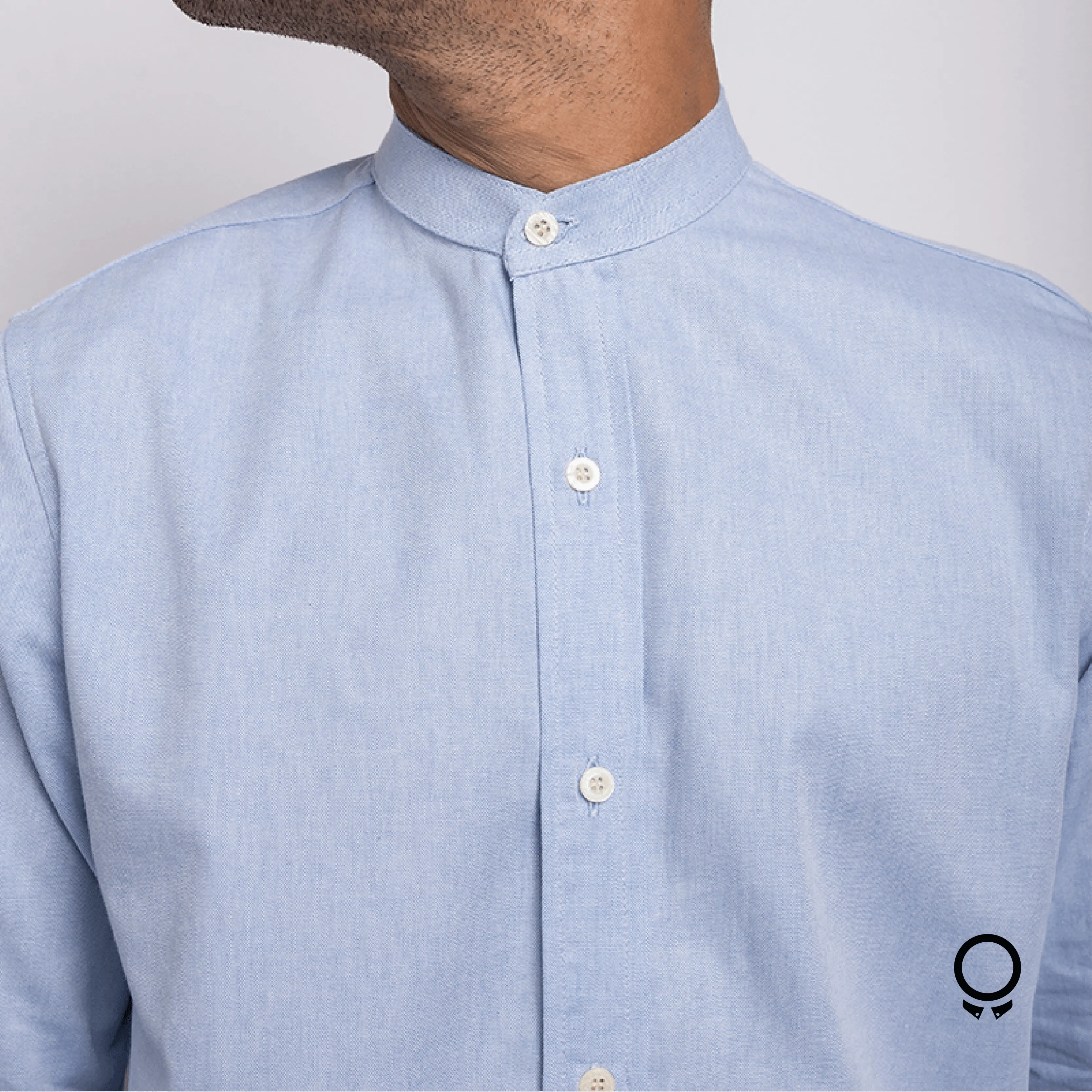 CAMISA LIBERATO BASICS MAO CELESTE