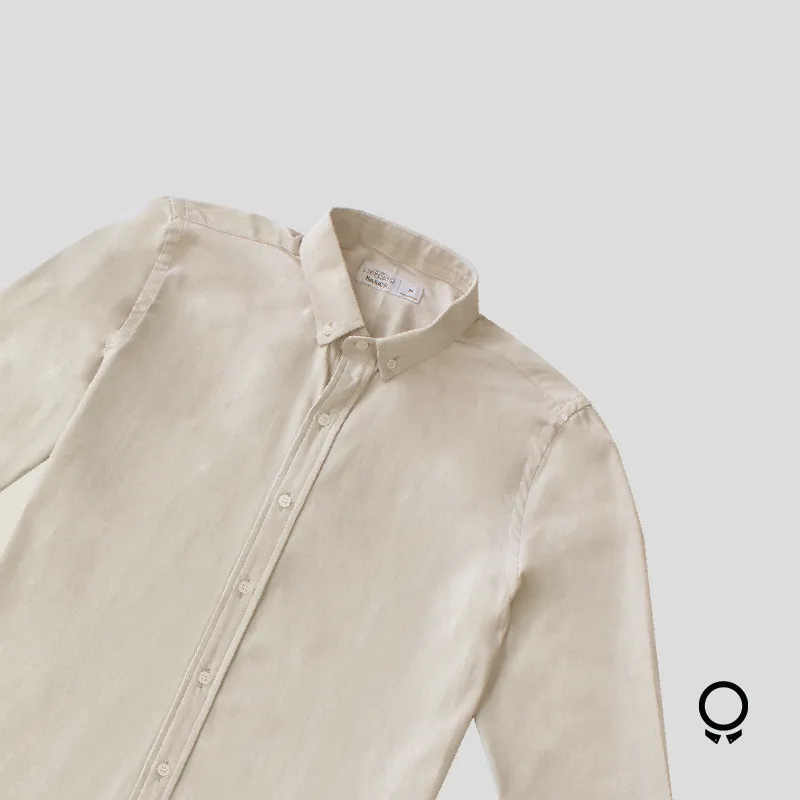 CAMISA LIBERATO BASICS MANGAS LARGAS BEIGE