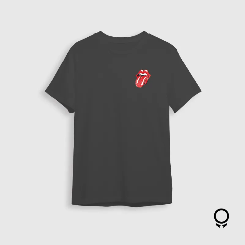 REMERA LIBERATO BASICS OVERSIZE NEGRO ROLLING STONES