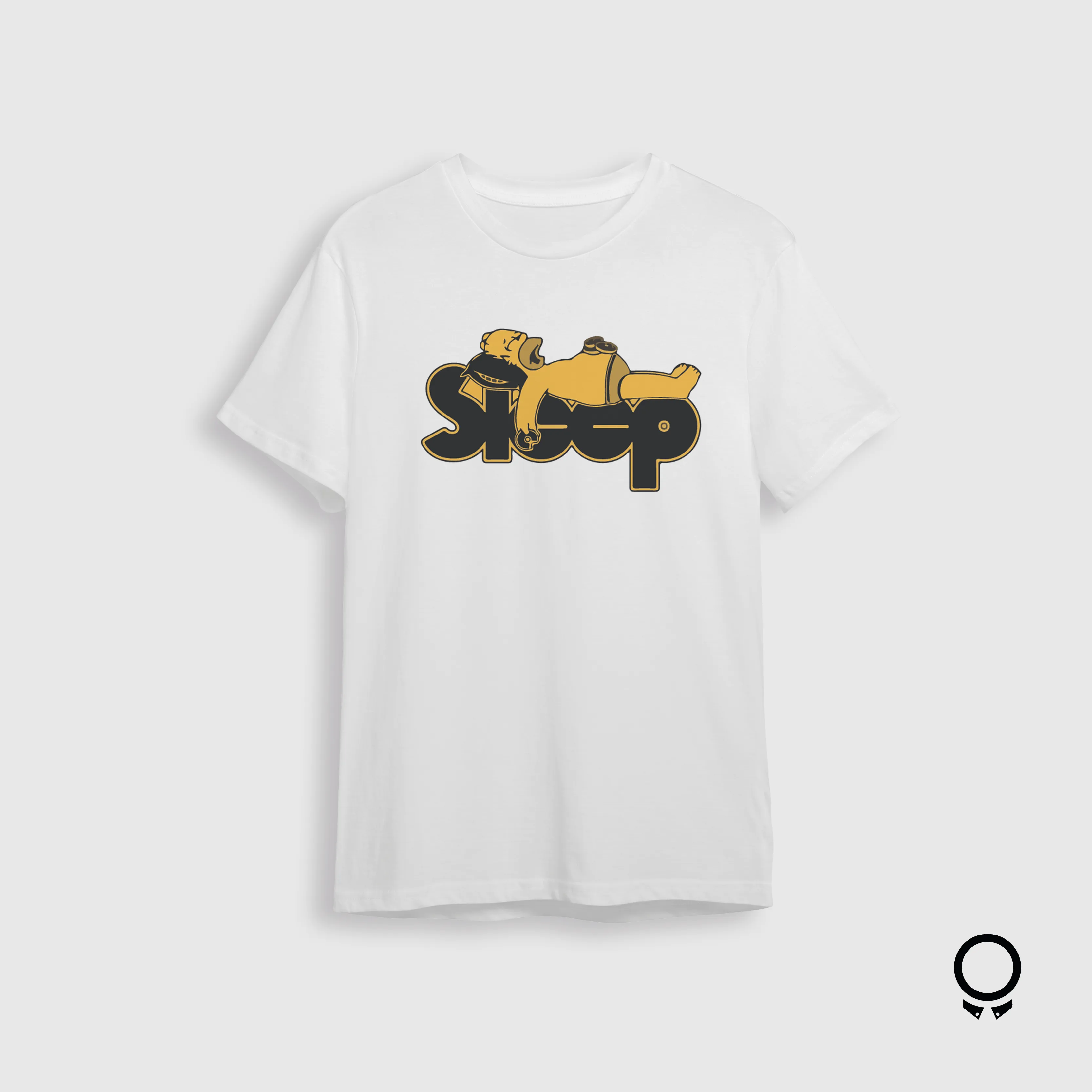 REMERA LIBERATO BASICS OVERSIZED BLANCA SLEEP