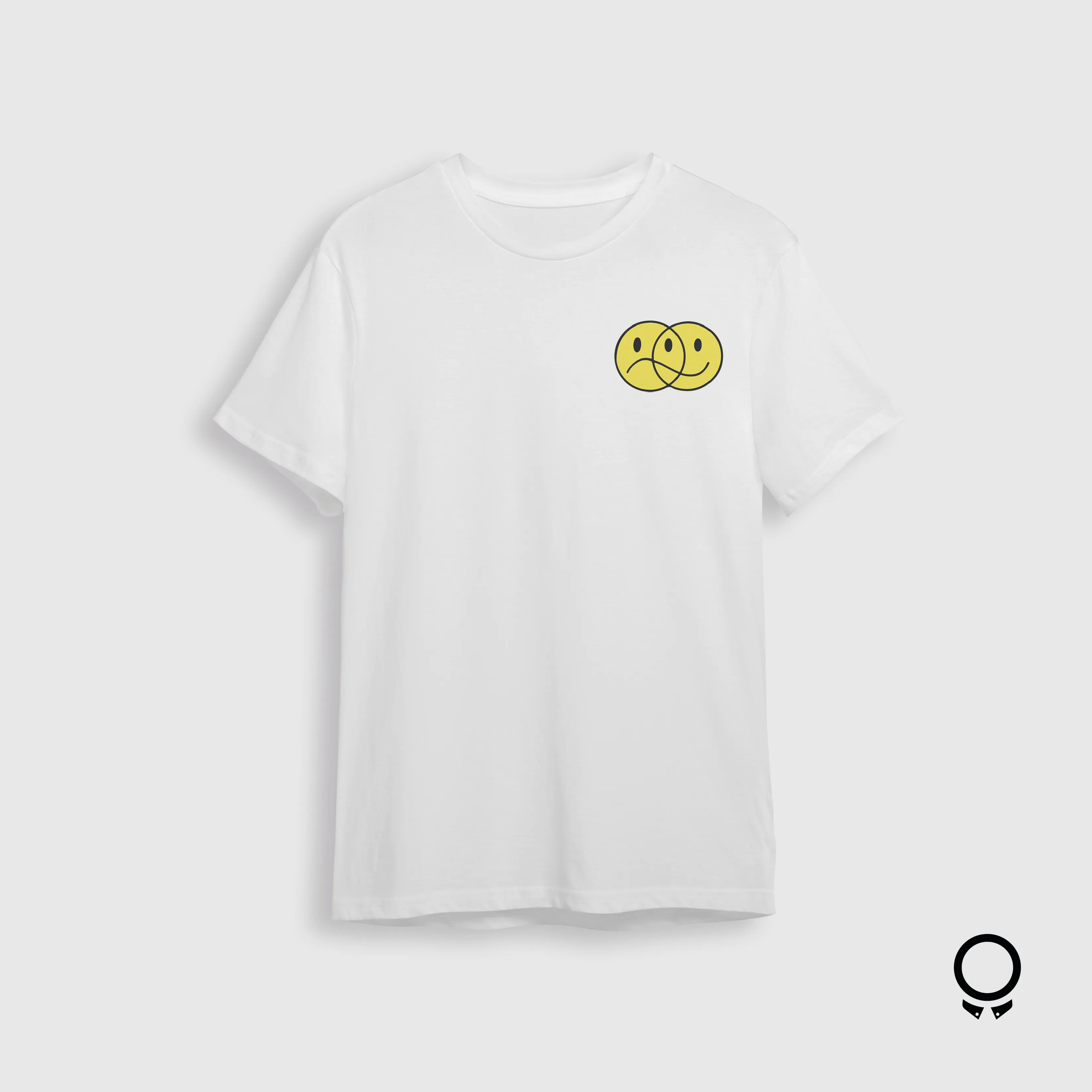 REMERA LIBERATO BASICS BLANCA EMOJI
