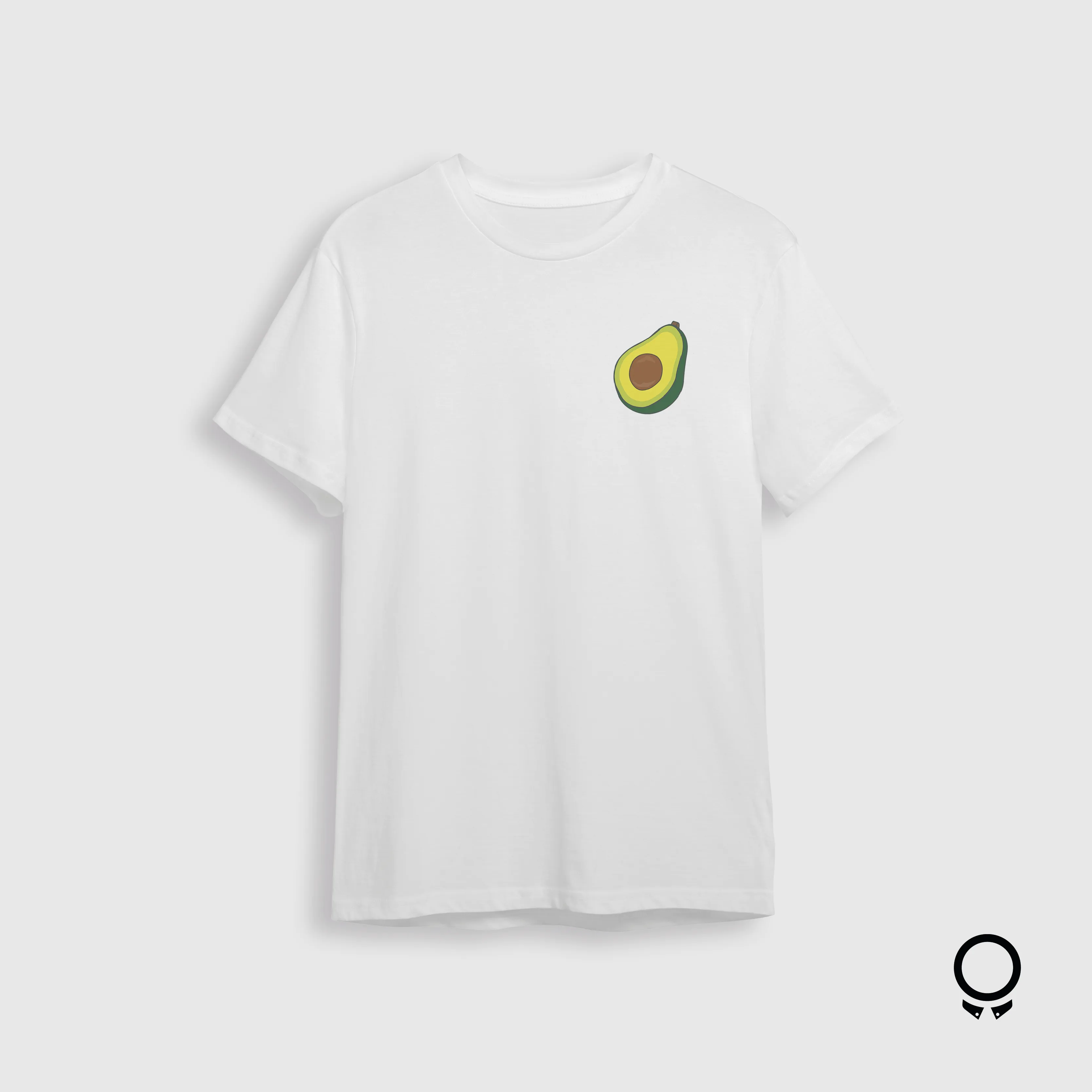 REMERA LIBERATO BASICS REGULAR FIT BLANCA AVOCADO