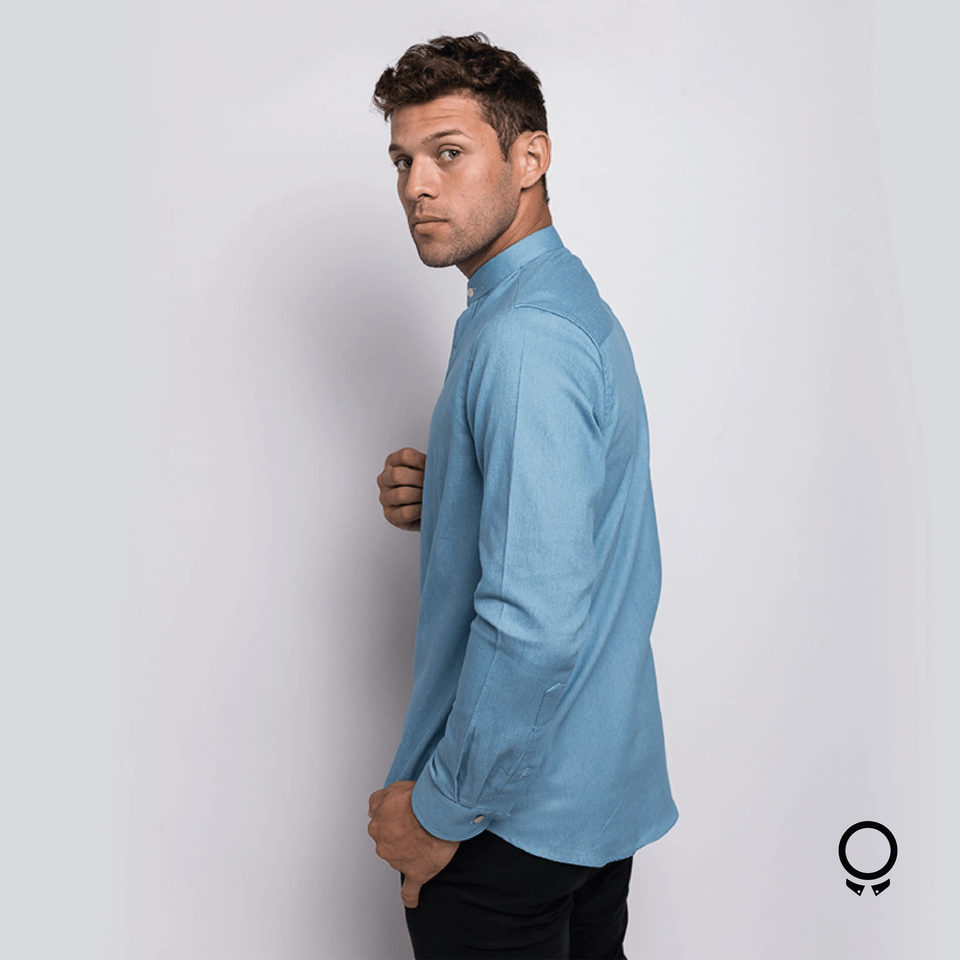 CAMISA LIBERATO BASICS MAO DENIM