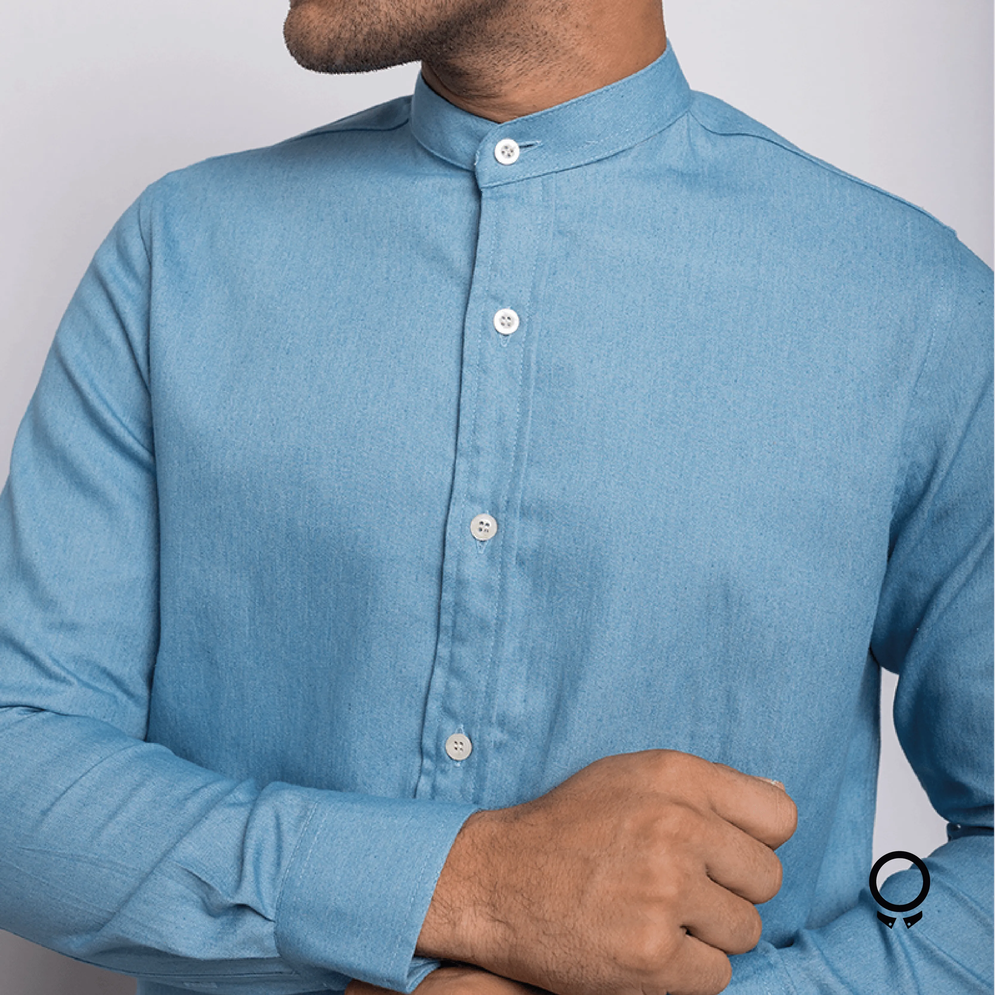 CAMISA LIBERATO BASICS MAO DENIM