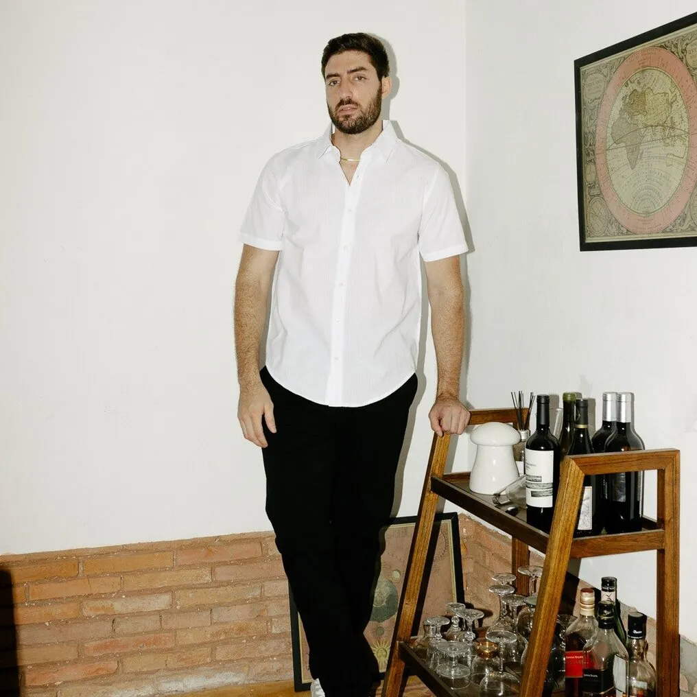 PANTALON CHINO LIBERATO BASICS NEGRO