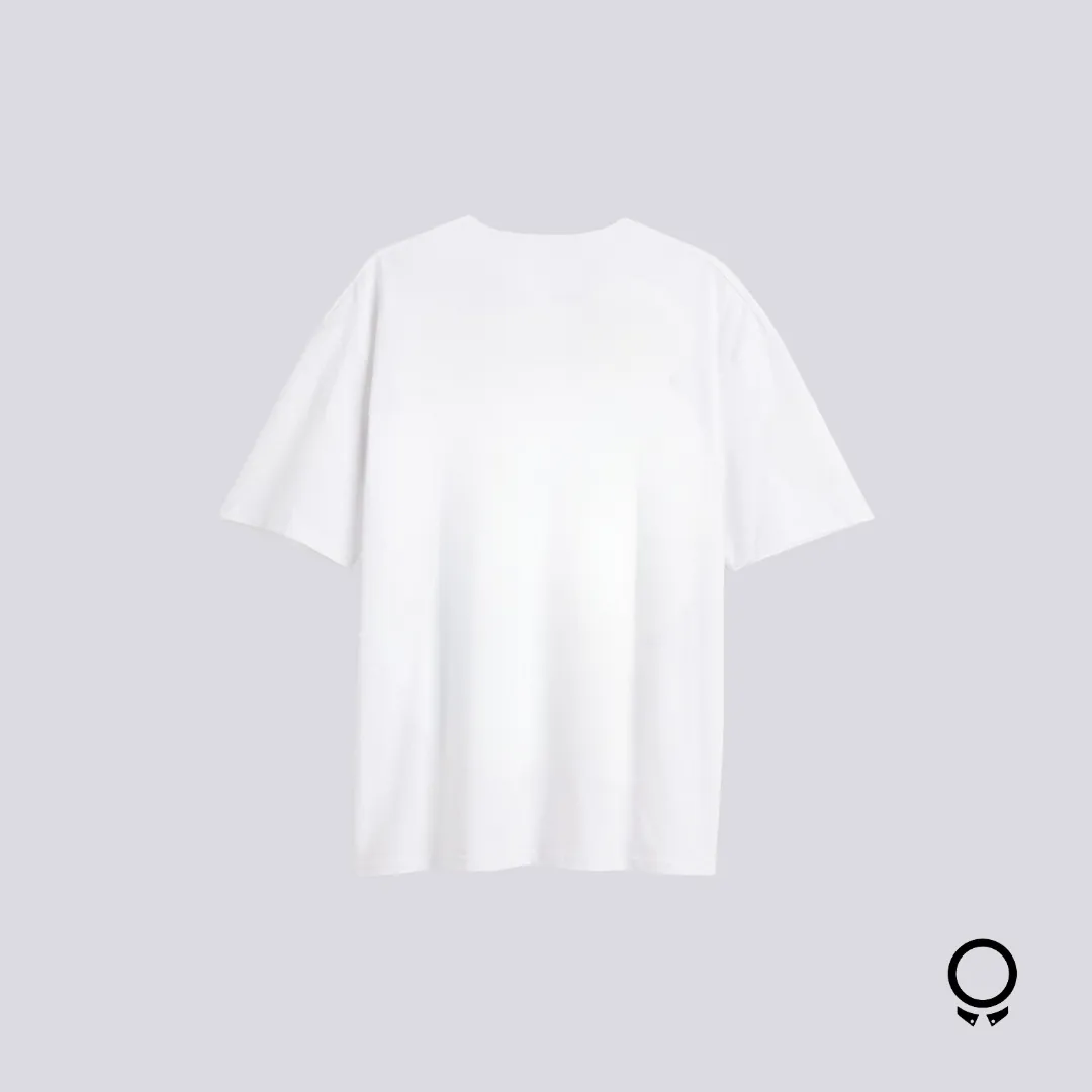 REMERA LIBERATO BASICS OVERSIZE BLANCA HEY ARNOLD